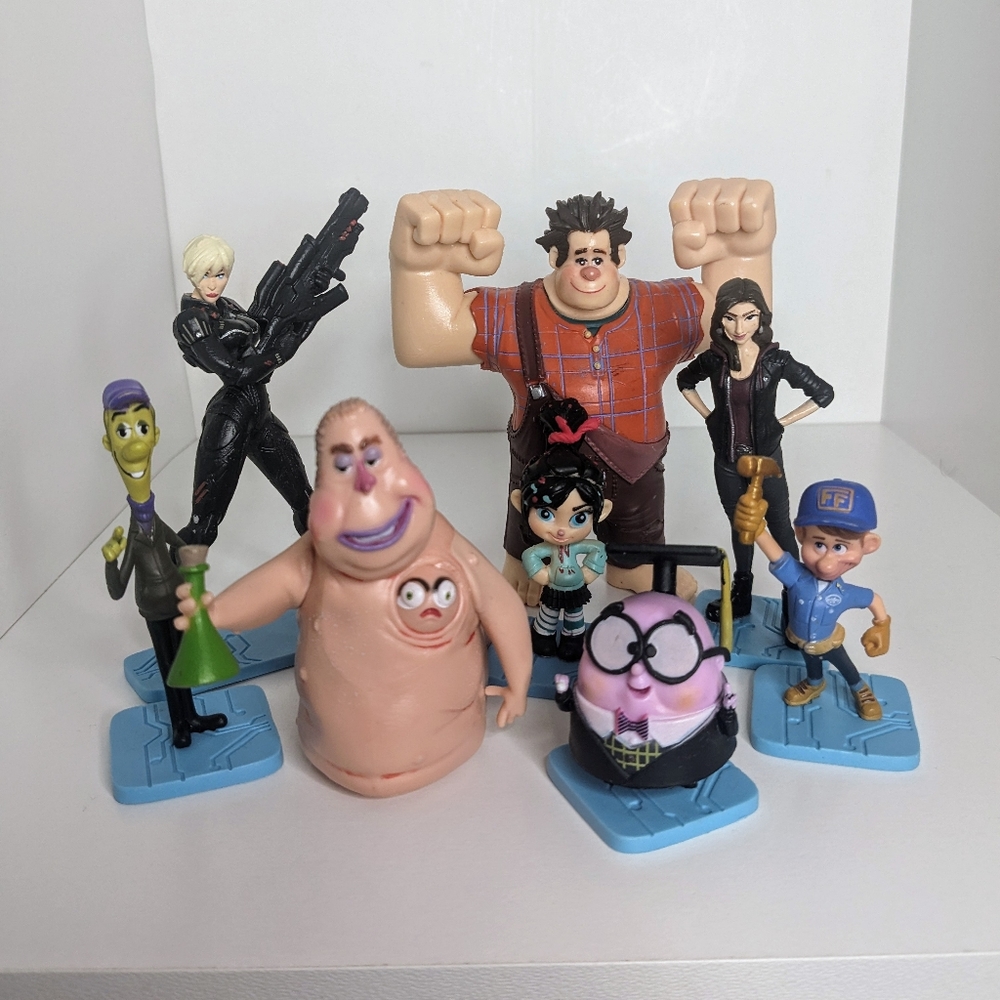 Disney Wreck-It Ralph Figurine Lot - Ultimate Smash Hit Collection for All Fans